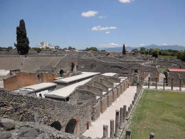 "Vast expanse of Pompeii, Italy"