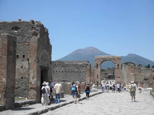 "Walking in Pompeii"