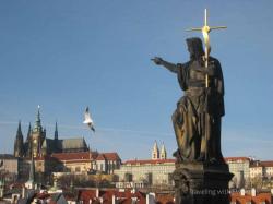 Crossing the Vltava: Prague