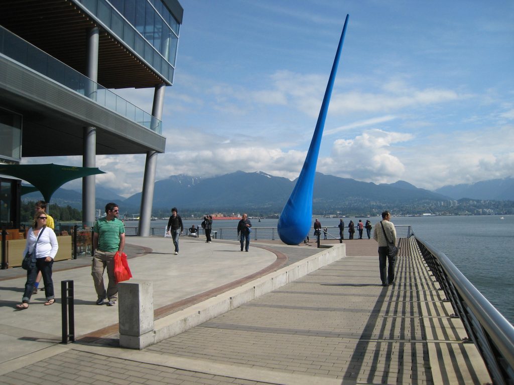 "The Drop Vancouver, Art on the Waterfront at the Convention Centre"