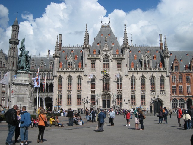 "Provincial Palace in Bruges, Belgium"
