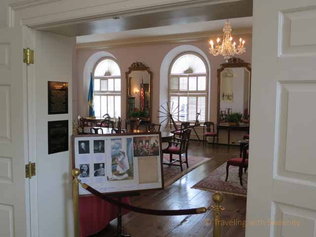 "Old Exchange Building Interior in Charleston"