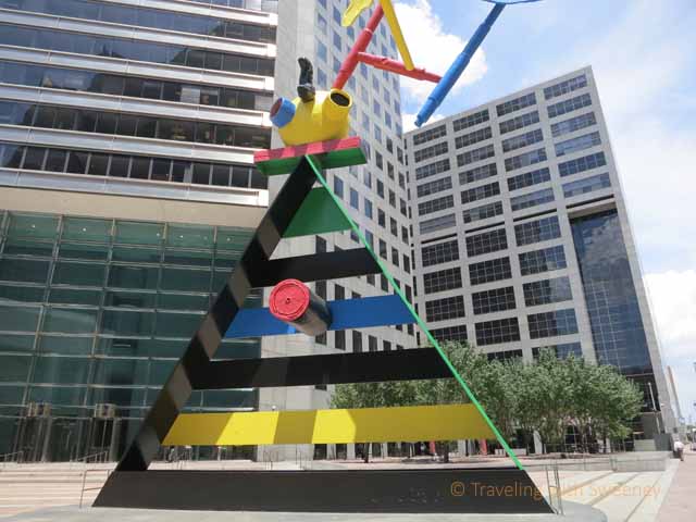"Miro Sculpture in Houston, Texas"