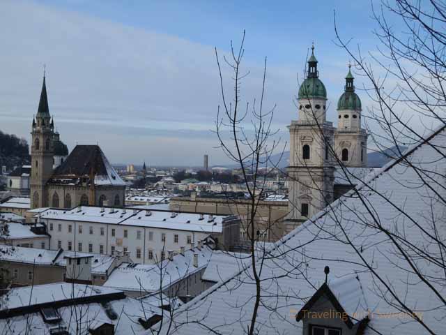 "View of Salzburg, Austria from Hohensalzburg Fortress"