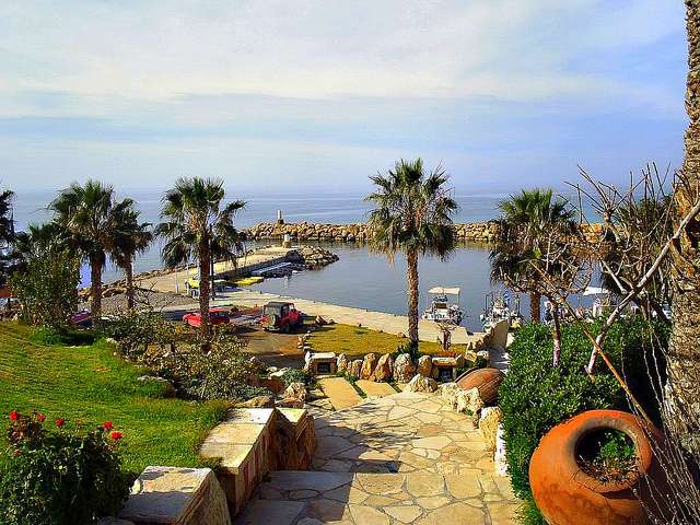 "A beautiful small harbour in Western Cyprus, Photo credit: Ron Saunders"