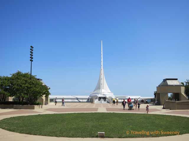 "Milwaukee Art Museum designed by Spanish architect Santiago Calatrava"