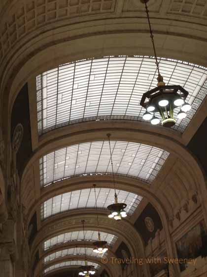 "Canopy designed by Alberto Fava at Milano Stazione Centrale"
