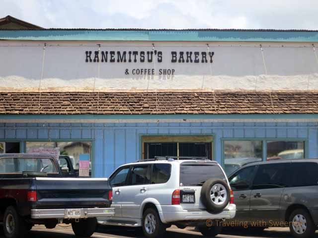 "Kanemitsu's Bakery in the town of Kaunakakai on Molokai"