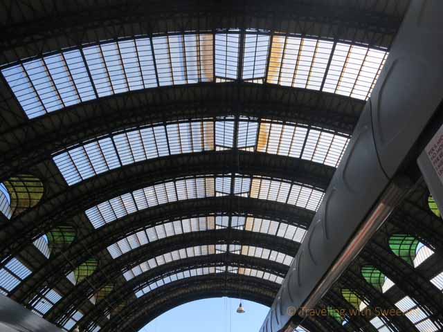 "Canopy designed by Alberto Fava at Milano Stazione Centrale"