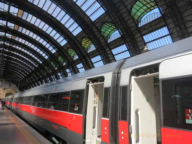 "Train in Milano Stazione Centrale"