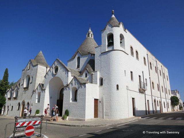 "Trullo-style Church of St. Anthony of Padua in Alberobello, Italy"