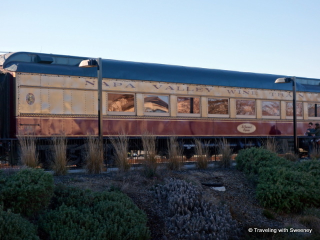 "Napa Valley Wine Train at the Napa McKinstry Street Station"