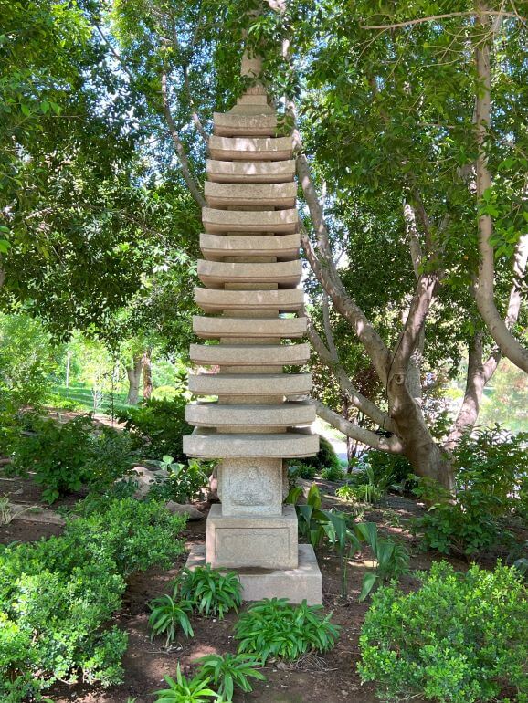 Tasoto Pagoda at Japanese Friendship Garden in Phoenix, Arizona